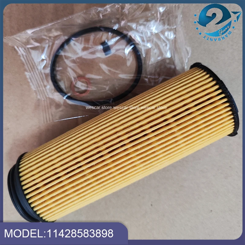 High Quality Oil Filter Set For BMW X3 X4 X5 X6 X7 F20 F21 F22 F23 F30 F31 F32 F34 G20 G12 F36 11428583898 2015
