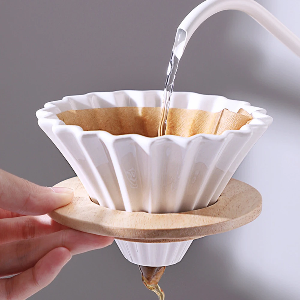 Copo Filtro Origami - Cafeteira Manual De Cerâmica Para Um Café Perfeito Em Casa