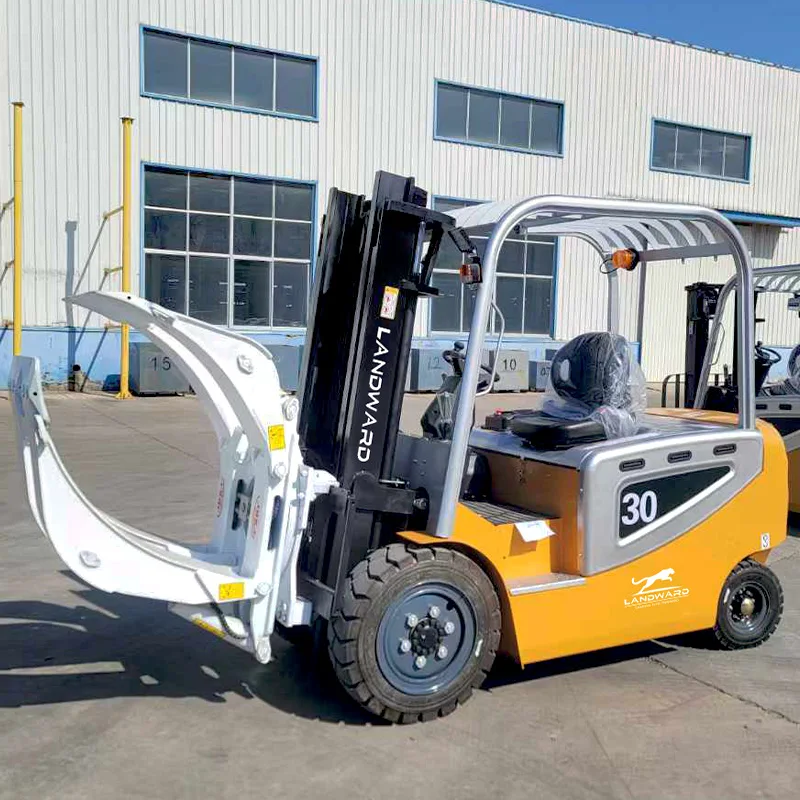 Four-Wheel Hydraulic Lift Forklift Ride-On Electric Forklift 3 Ton Heavy-Duty Handling Loading And Unloading Customized