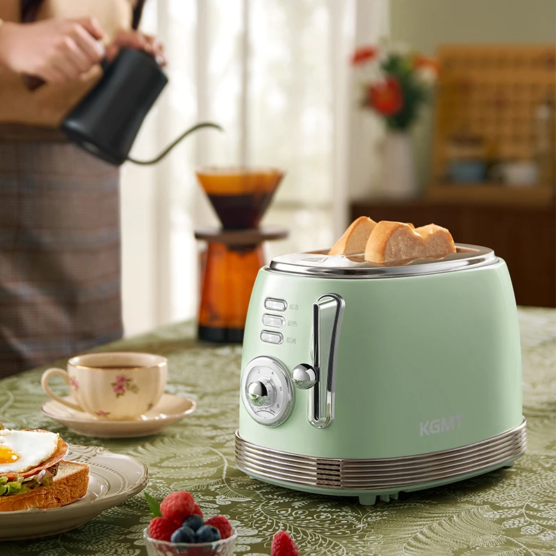 220V KGMT Toaster Oven,  New Breakfast Machine, Multifunctional Mini Toast Oven for Home Use 3