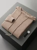 CHICUU Men Hooded Pullover Sweater Autumn Winter Thick 100% Merino Wool Knitwear Long Sleeve Casual Style Clothing Tops 2