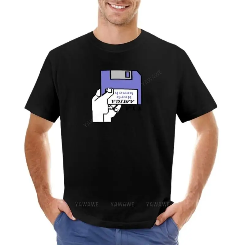Amiga Workbench T-Shirt Camicetta Grafica T-Shirt T-Shirt Tinta Unita Magliette Personalizzate Progetta I Tuoi Vestiti Da Uomo