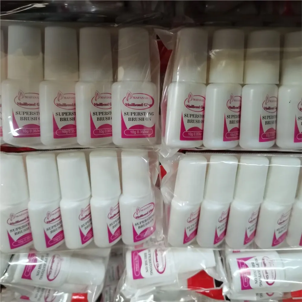 10g Fast Drying Nail Glue for Acrylic False Nails Rhinestone Stick On Gems Nail Decoration Extension Adhesive Nail Art Bond Glue 5