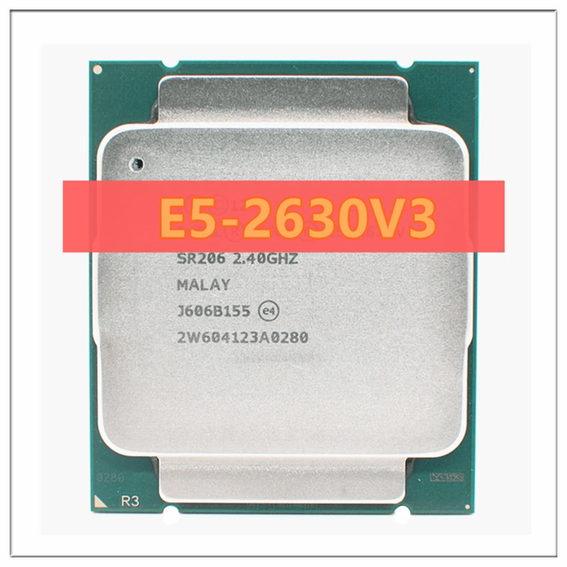 Original xeon E5 2630V3 e5 2630v3 e5 2630 v3 2.4 ghz processador cpu de ...