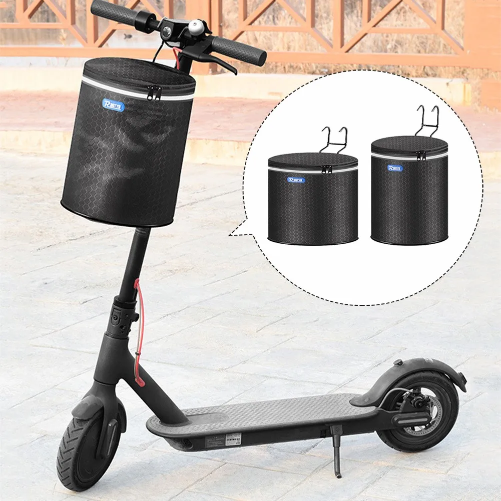 Custodia Anteriore Pieghevole Borsa Portaoggetti Da Appendere Cestino Anteriore Per Xiaomi M365 Scooter Elettrico E-Bike Bicicletta Portatile Impermea