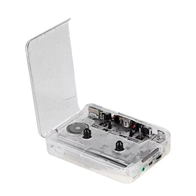 Cassette Players Portable Cassette Tape to MP3 Player Support for XP,Win7,Win 8,Win10 System Walkman Tape Player