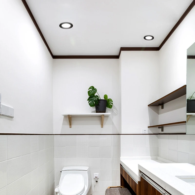 LED Downlight Waterproof IP65 7W 9W 12W 15W 3W 5W Spot Lamp AC 220V 230V Ceiling lamp Warm Natural Cold White Indoor Lighting led downlight,led spotlight