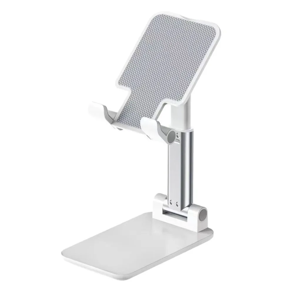 Adjustable foldable, multifunctional desktop stand for streaming online courses and general use for mobile phones and tablets