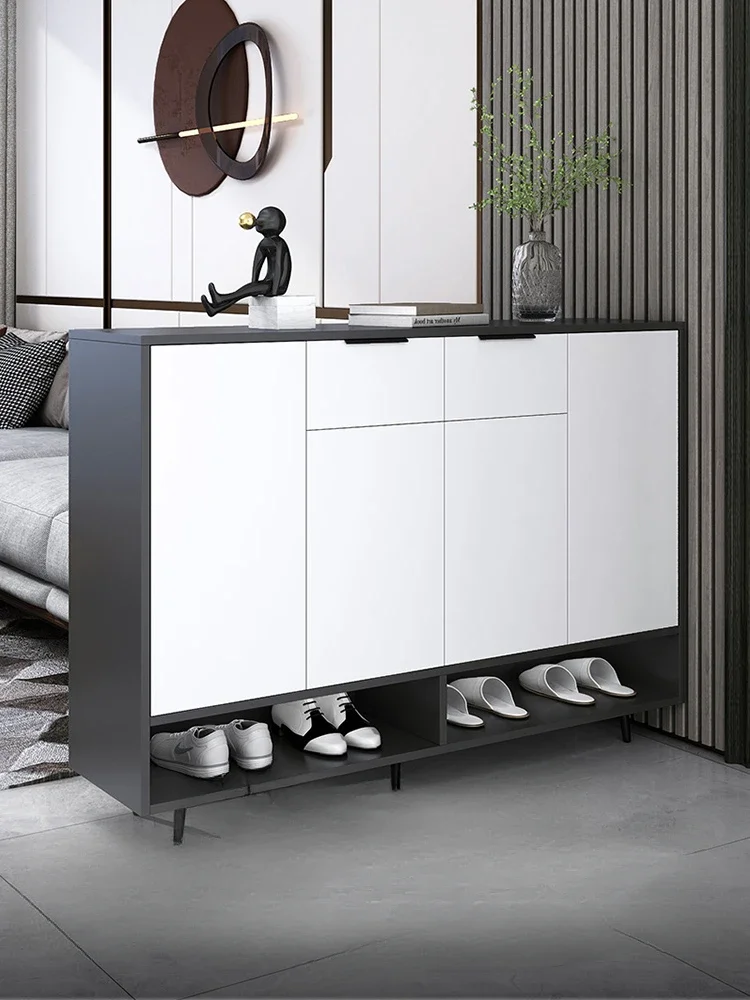 

Шкаф для обуви в гостиную, домашний вход, современный и минималистичный вход, входной шкаф, маленькая домашняя дверь