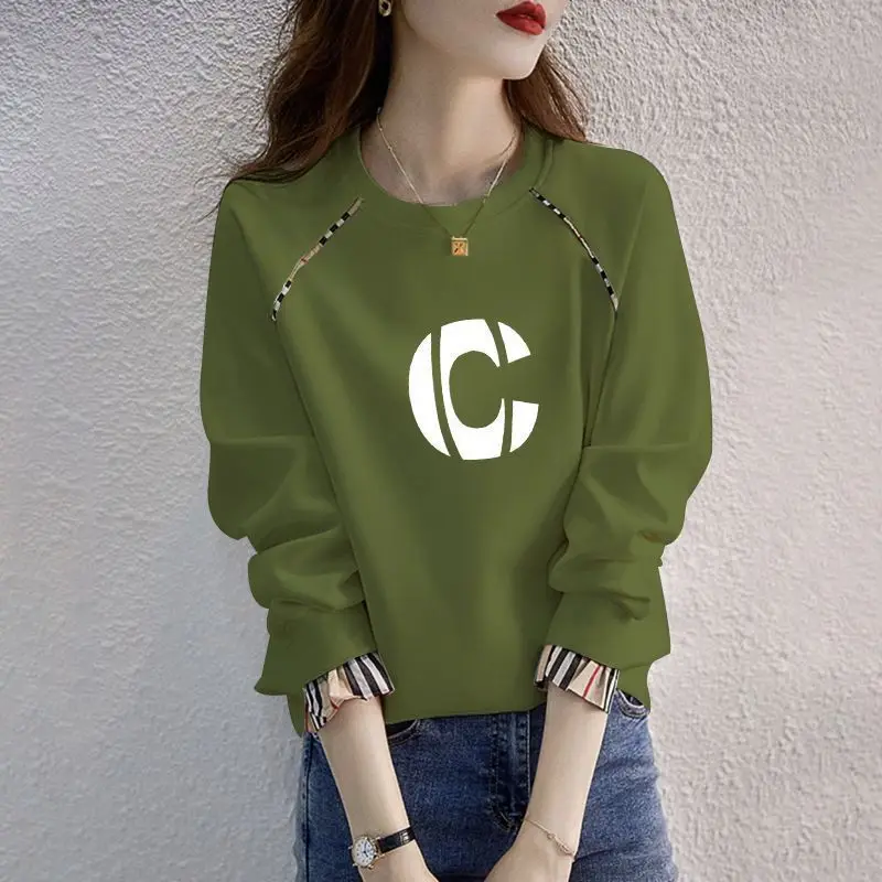 2025 with Tshirt Print Top for Women Loose Cotton Clothing White Woman T-shirt Black Simple Cheap Stylish Elegant and Youth Tee