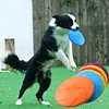 Pet Dog Flying Disk Toy Silicone Dog Cat Toy Dog Game Flying Discs Resistant Chew Puppy Training Interactive Pet Supplies 3