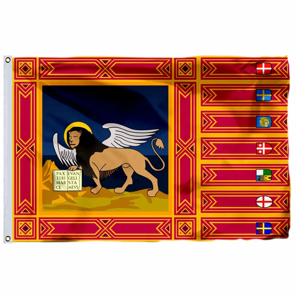 

Italy Veneto Flag 90X150CM 3X5FT 100D Polyester Double Stitched High Quality Banner Free Shipping