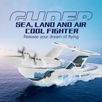 KF603 RC Glider 2.4G 3CH Sea And Air RC Plane Boat EPP Foam Water Land Flying Airplane Toys Gift For Boys 2