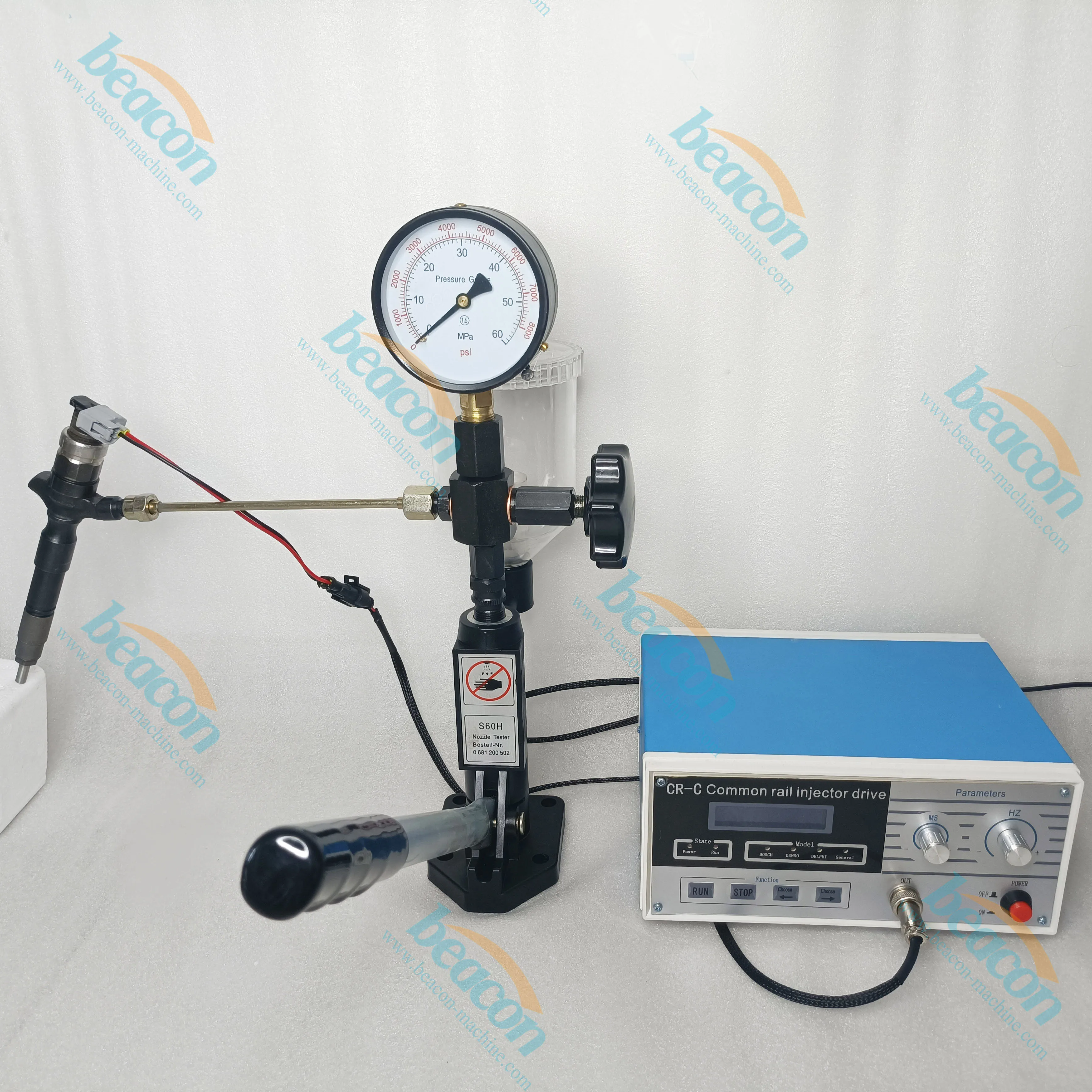 Common rail injector tester CR-C +S60H used diesel test bench fuel  injection pump test machine - AliExpress