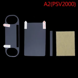 Crystal Clear HD Screen Protector Set for PS Vita - Transparent Front and Back Film (A2)