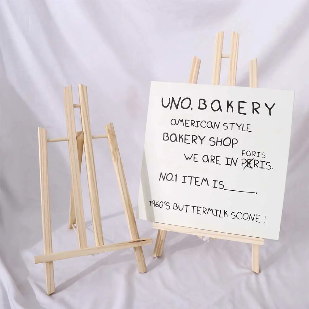 Students Classroom Artist Exhibition Tabletop Art Craft Painting Easel Display Stand Holder Shelf