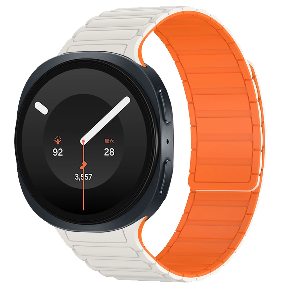 Magnetic Silicone Sport Watch Strap Bracelet