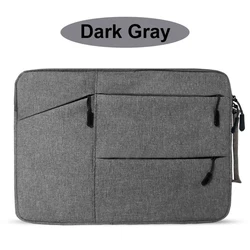 Versatile Multi - Size Portable Laptop Sleeve with Protective Cover - 13 inch (Dark Gray)