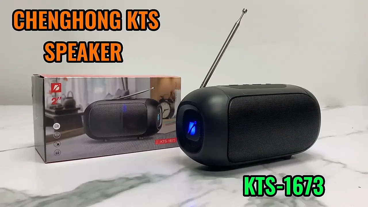 KTS-1673 Bluetooth, USB, SD Card FM Radio Supported Stereo