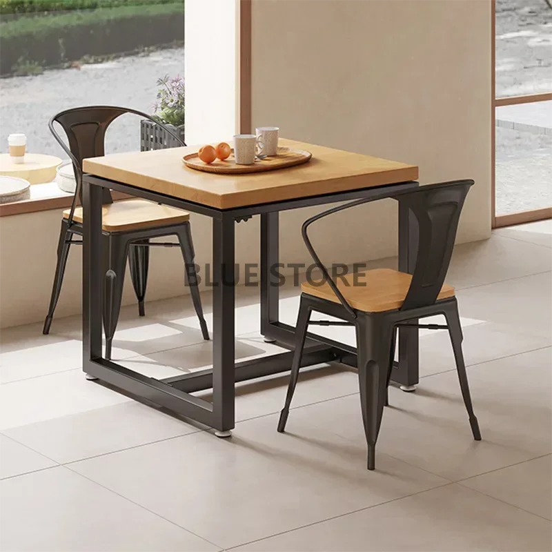 

Newclassic Luxury Set Dining Table Organizer Nordic Balcony Center Dining Table Makeup Restaurant Mesa Comedor Home Furniture