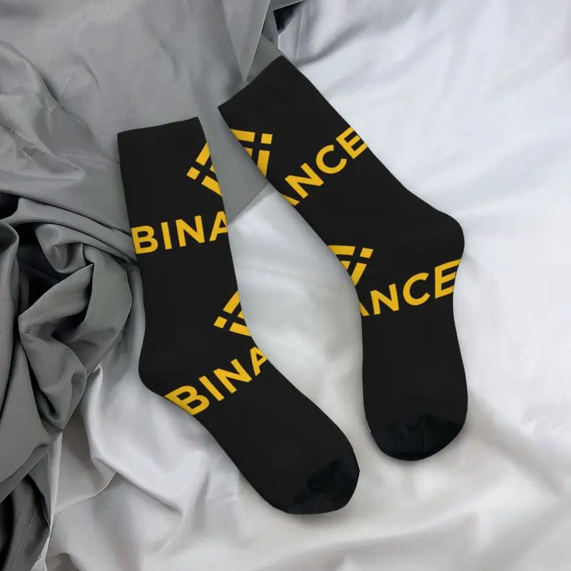 Accessories, Mens Dress Socks Bitcoin Print Man Gift Socks 16 Inch Stretch