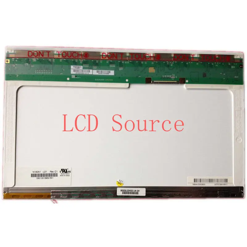 N140A1-L01 fit LTN140W3-L01 QD14WL01 HT140WX1-101 CLAA140WA01 LP140WX1 TL01 LTN140W1-L01 B140EW01 LCD Screen Panel