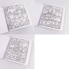 Into the Garden: A bold and simple coloring book for adults and teens featuring plants, flowers and cute animals 6