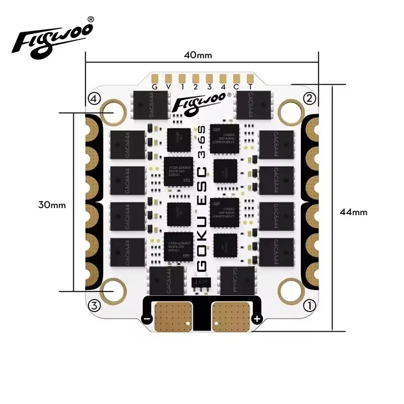 รูปสินค้า ชุดควบคุมโดรน GOKU H743 PRO พร้อม ESC 4in1