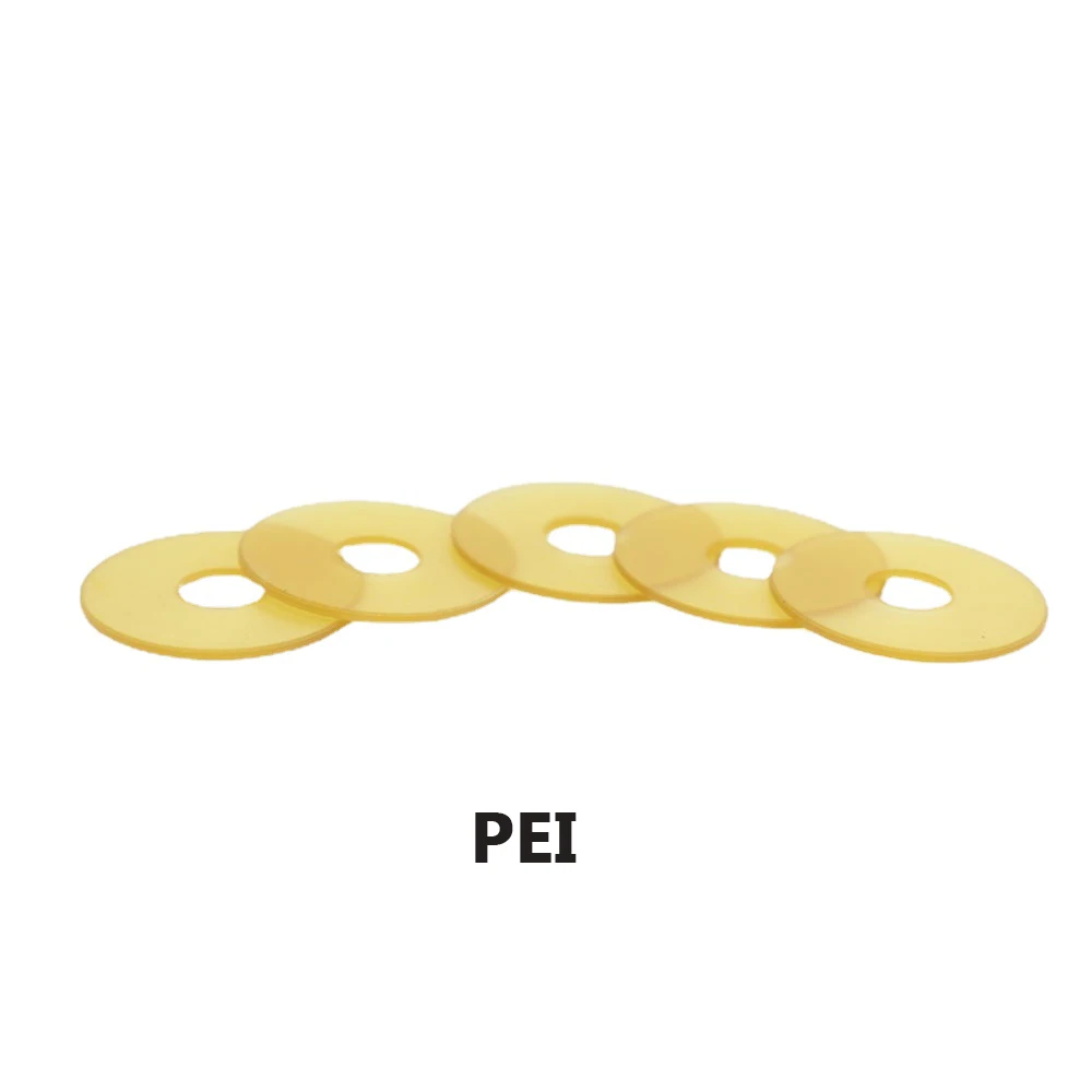 Heat Insulation Gasket 22mm 24mm 26mm PEI POM Heat Insulation Gasket Anti Lock Protection Kit DIY Repair Tools 5PCS