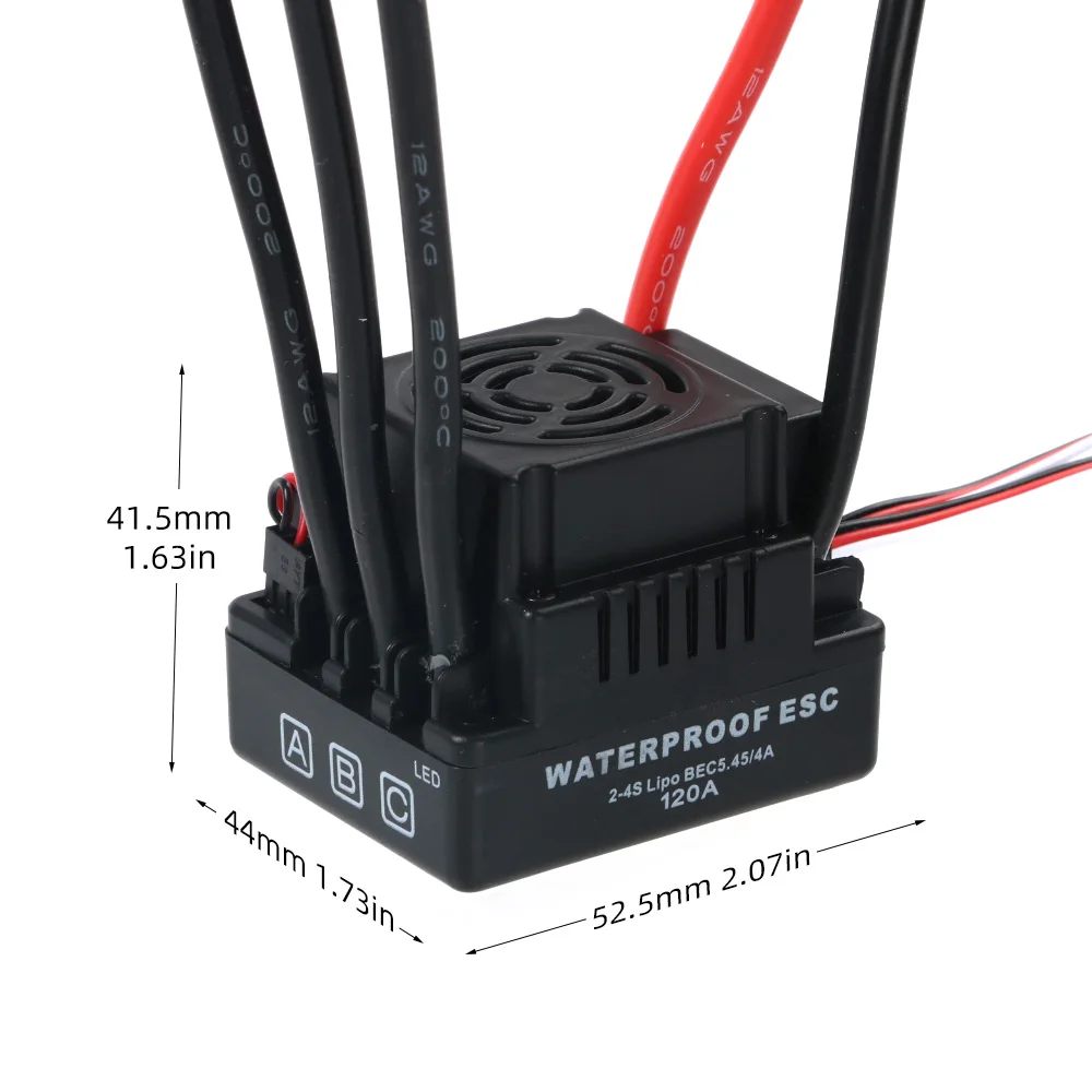 Programabilni ESC 60A/80A/120A za RC, XT60/T konektor