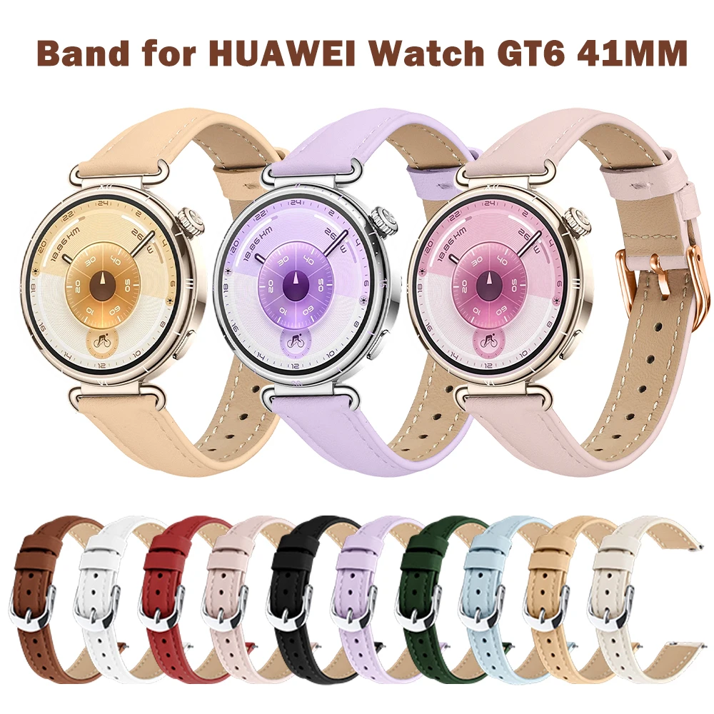 สายหนังนาฬิกา Huawei GT6 41 มม. สัมผัสระดับพรีเมียม