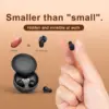 6828-07cb78.jpg Invisible Earbuds Small Mini Wireless Bluetooth Earpiece Phone Discreet Earphone,Sleep earplugs,HD Call Headsets,for Music,Work