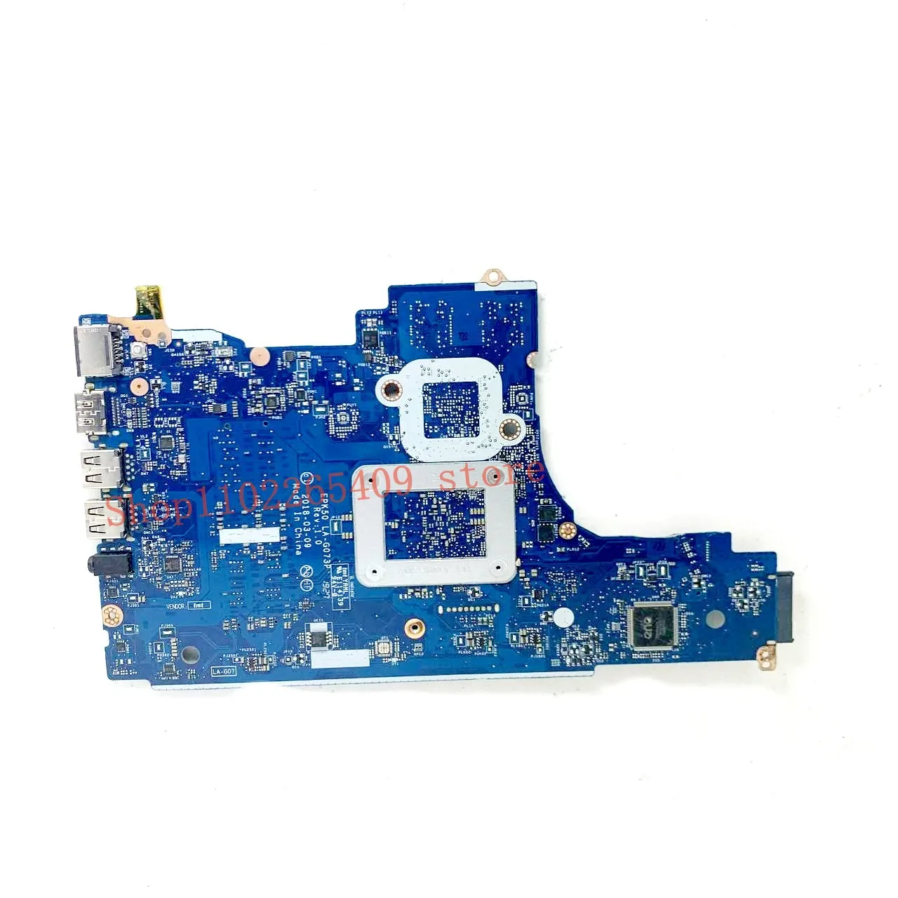 Laptop Motherboard para hp 15-da 15t-da com Sr3s1 N4000 Cpu Ddr4 100 Testado Alta Qualidade Epk50 La-g073p - Imagem 4