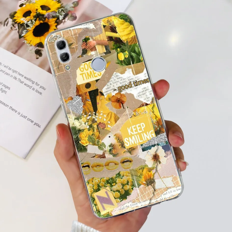 Fashion Butterfly Transparent Silicone Case - Stylish Bumper Cover