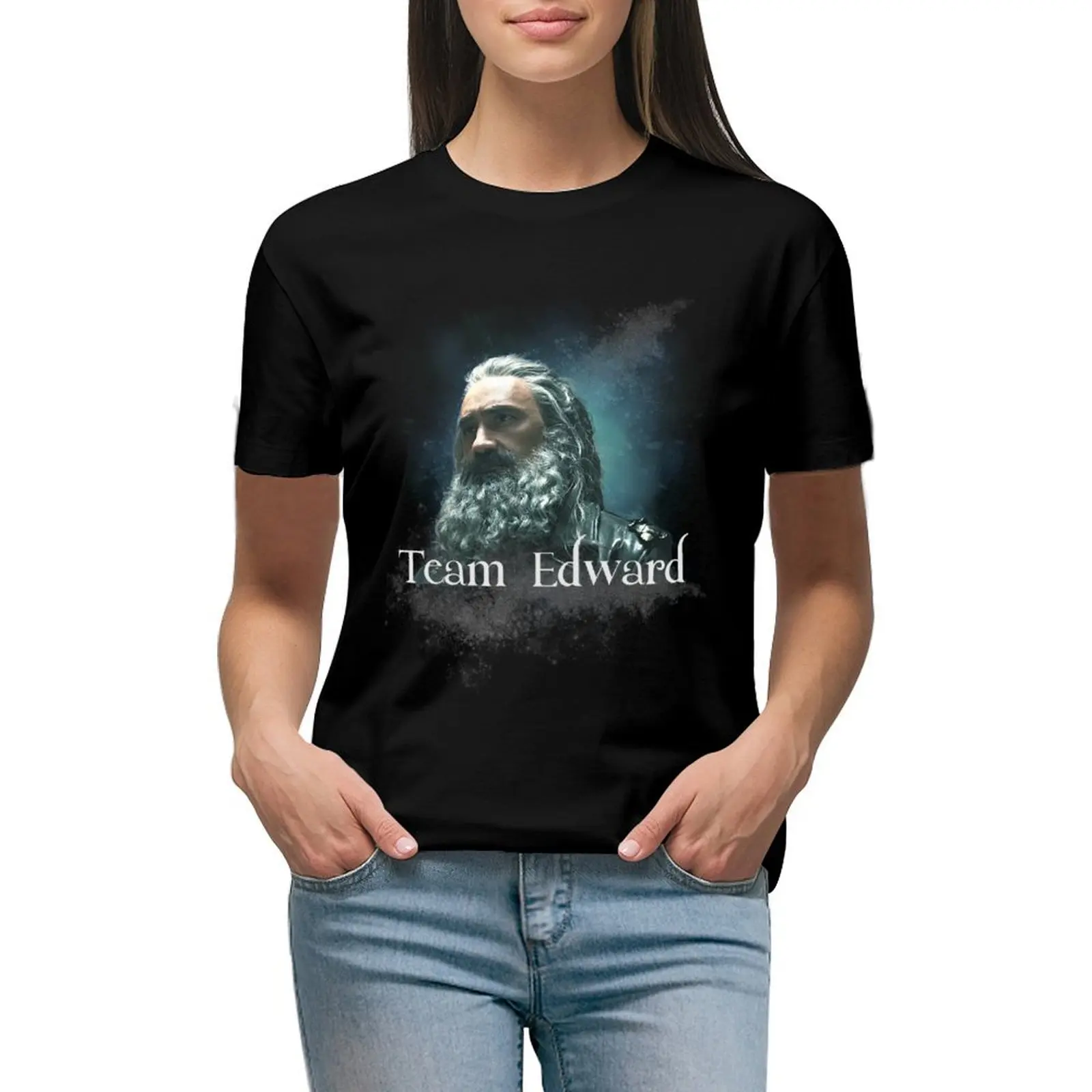 

Team Edward (Teach) OFMD T-shirt summer top summer clothes Summer Women's clothing