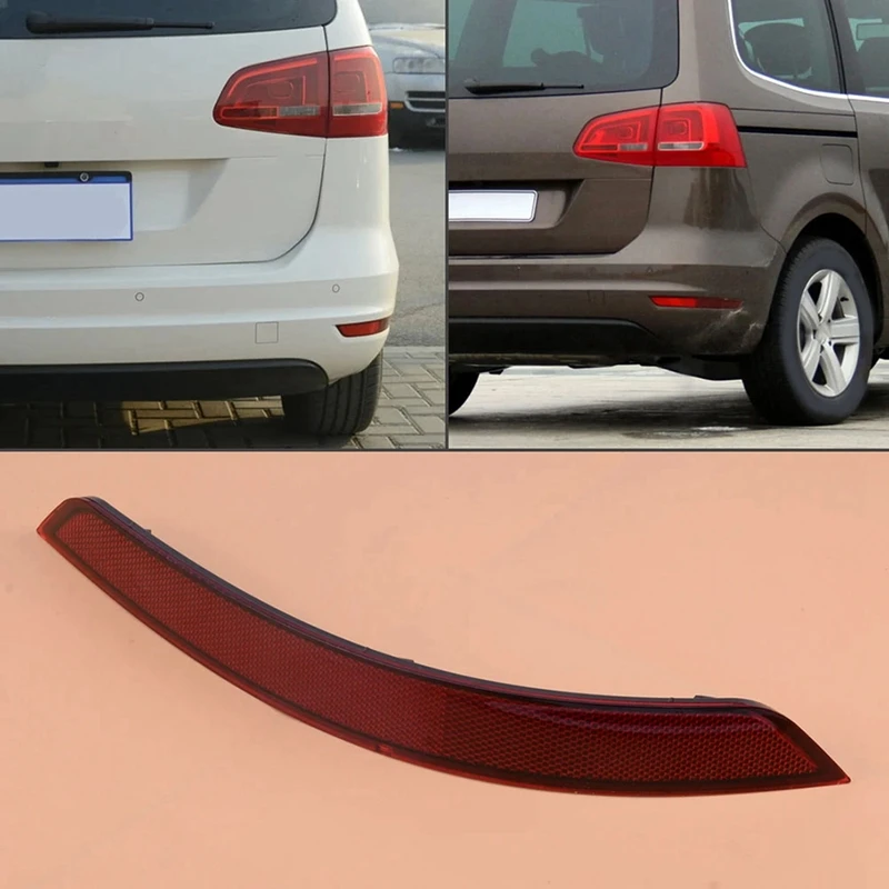 Right Rear Bumper Reflector Lamp For VW Sharan 2011- 7N0945106B Replacement Parts