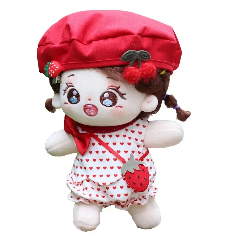 20cm cotton baby clothes cotton doll replacement set 4