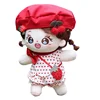 20cm cotton baby clothes cotton doll replacement set 4