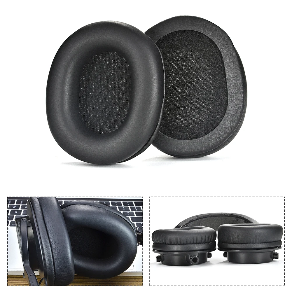 Cuscini Auricolari Di Ricambio Per Audio Technica ATH-M50x, M50, M50xBT, M40x - Morbidi