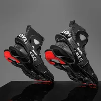 Chaussure Homme Chaussures de course respirantes pour hommes, baskets décontractées pour hommes, chaussures de tennis pour hommes, entraîneur de course, mocassins à la mode, luxe 1