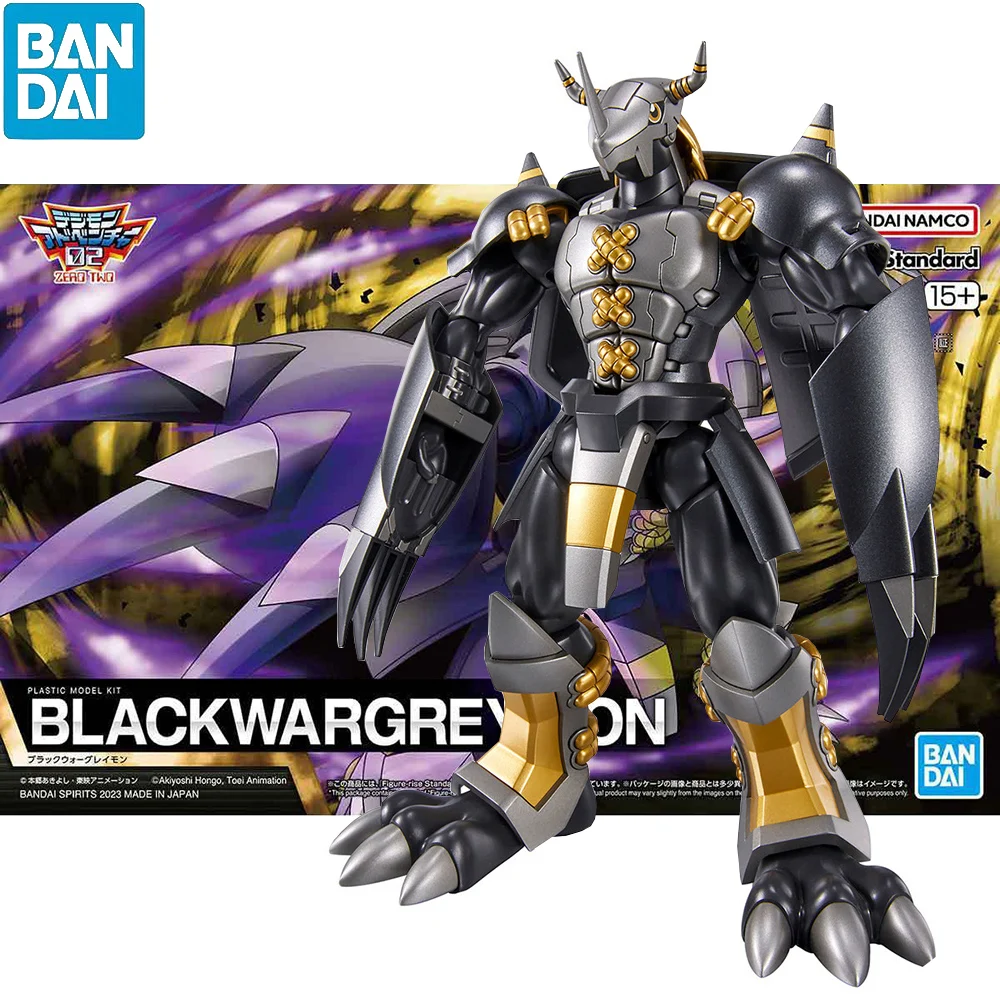 

В наличии BANDAI, фигурка-подъем, стандартные Приключения Digimon, модель blackwargraymon в сборе, Ver. Коллекционные Аниме фигурки героев