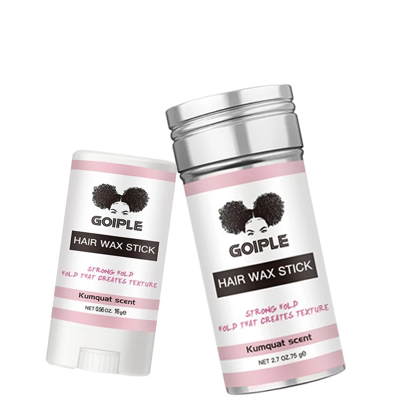 GOIPLENaturalHairStylingPomadeLongLastingEdgeGelforSlickBack