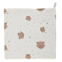 J15U Baby Washcloth Muslin Cotton Towel & Wash Cloths for Bath Soft- Baby Muslin Cloths Wipes Bibs for Girls & Boy