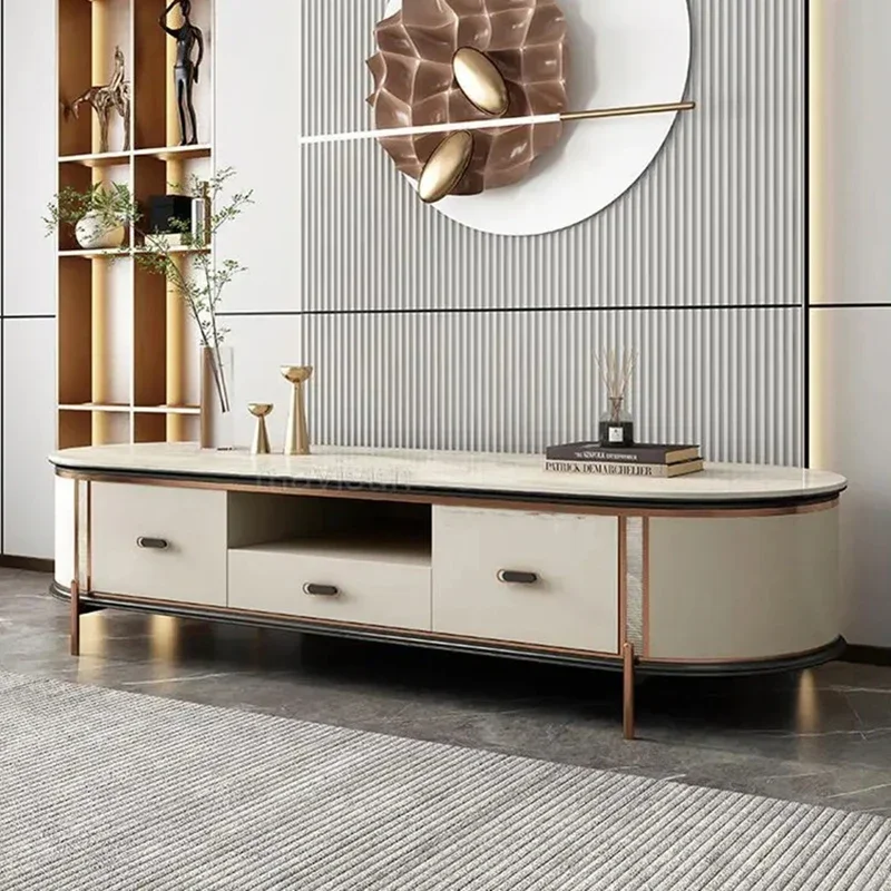 

Роскошный Высокий Журнальный Столик, современный скандинавский напольный стол для гостиной, комбинированный дизайнерский стол для хранения, постельная мебель для патио GM