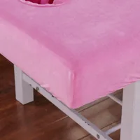 Housse de lit épaisse en velours cristal, couvre-lit de beauté Simple, couverture de lit de Massage pour hôpital, hôtel, Salon de beauté 3