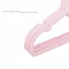 Heart-shaped Flocking Hanger Non-slip Cute Bow Design Simple Creative Hanger Anti-drop Storage Rack 5
