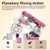 COOKLEE Stand Mixer, 9.5 Qt. 660W 10-Speed Electric Kitchen Mixer with Dishwasher-Safe Dough Hooks, Flat Beaters 3