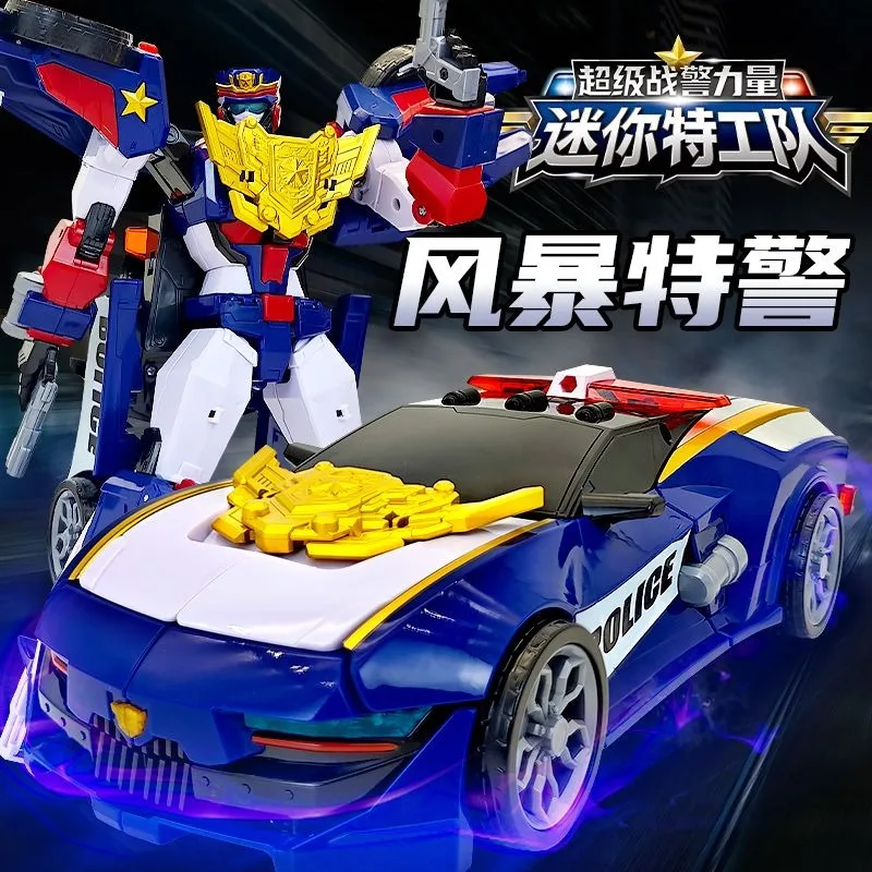 MiniForce Super Cops Scen JET Action Figure Brinquedos