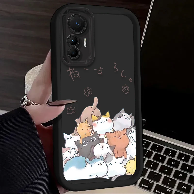 Graffiti Little Cat Phone Case Cover