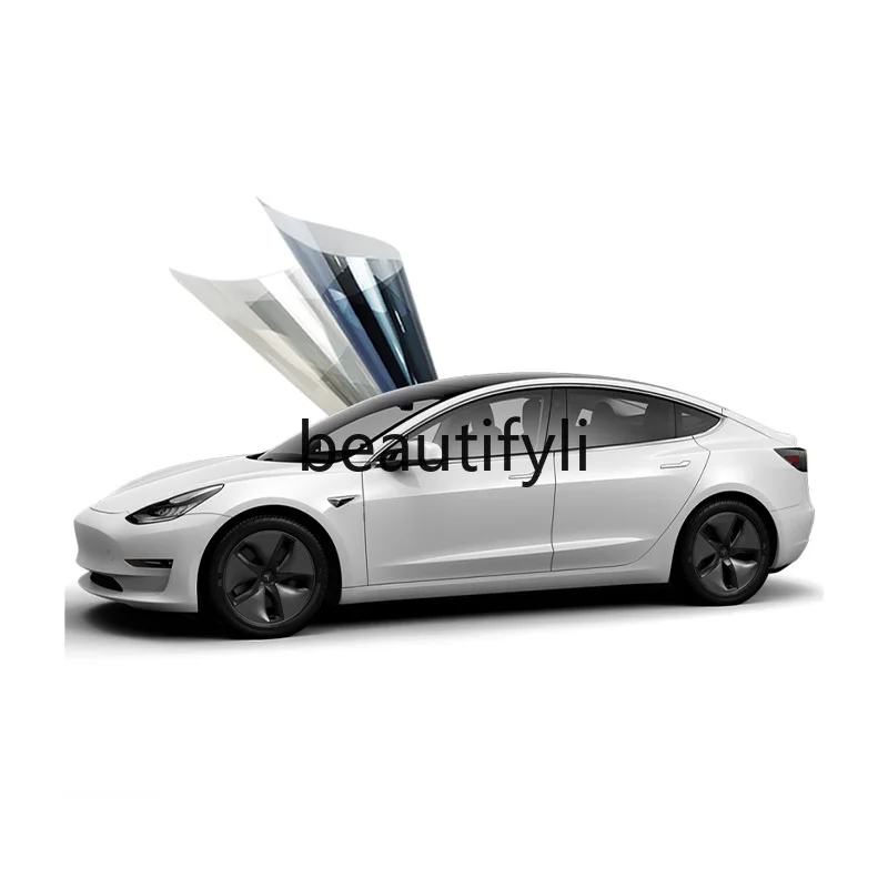 Model3/y car window film glass protective film high insulation anti privacy high definition